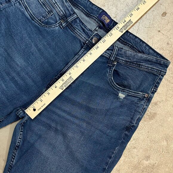 NWT Cavalli Class Denim Jeans Regular Straight Distressed Cotton Men’s Size W36 - Picture 9 of 12